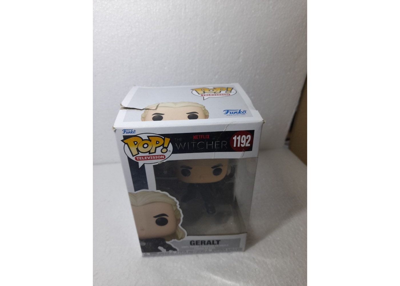 Фігурка Фанко Відьмак Геральт (Уцінка) №1192 Witcher Geralt Funko B57814