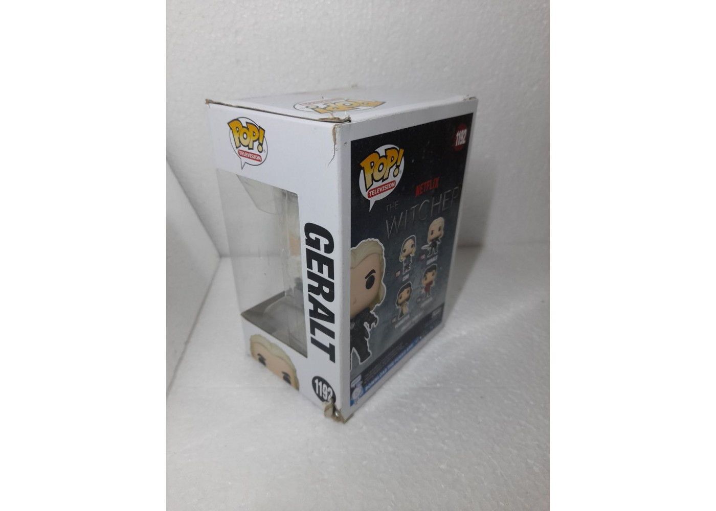 Фігурка Фанко Відьмак Геральт (Уцінка) №1192 Witcher Geralt Funko B57814