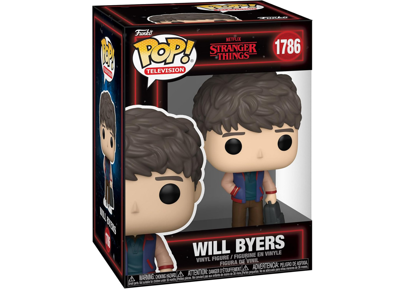 Фігурка Фанко Вілл Байєрс Дивні Дива №1786 Stranger Things Will Byers Funko 75756