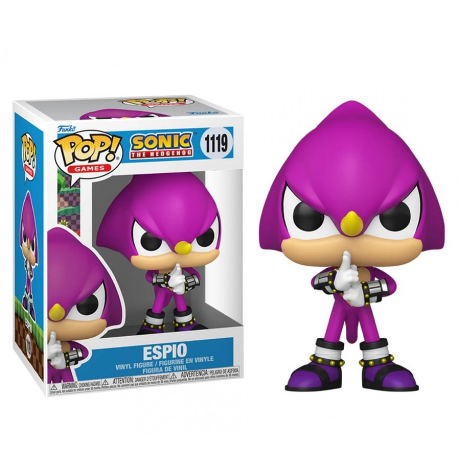 Фигурка Фанко Ёж Соник Эспио №1119 Sonic The Hedgehog Espio Funko 88395