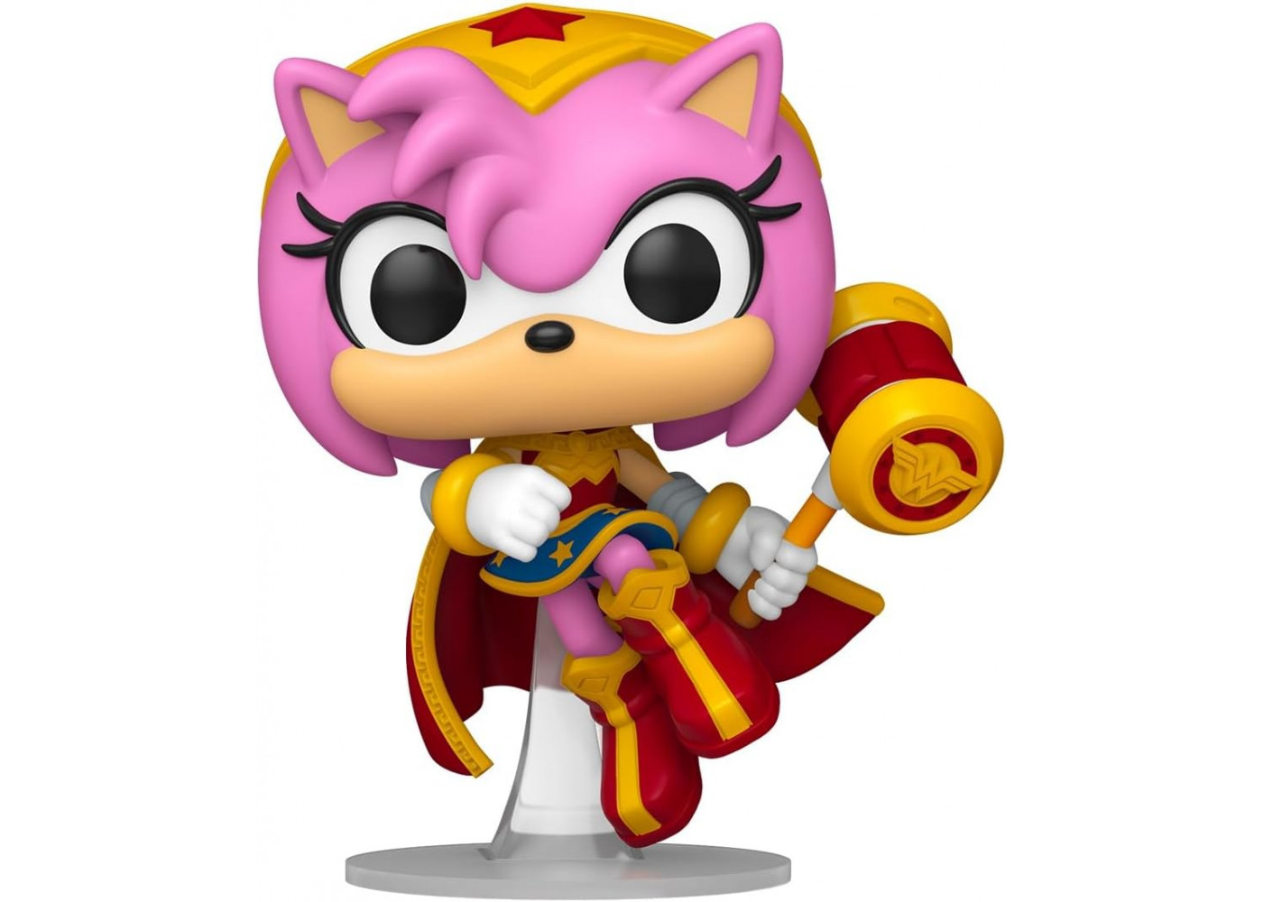 Фігурка Фанко Емі Роуз у ролі Чудо-Жінки Їжак Сонік №595 Sonic The Hedgehog DC Amy as Wonder Woman Funko 88907