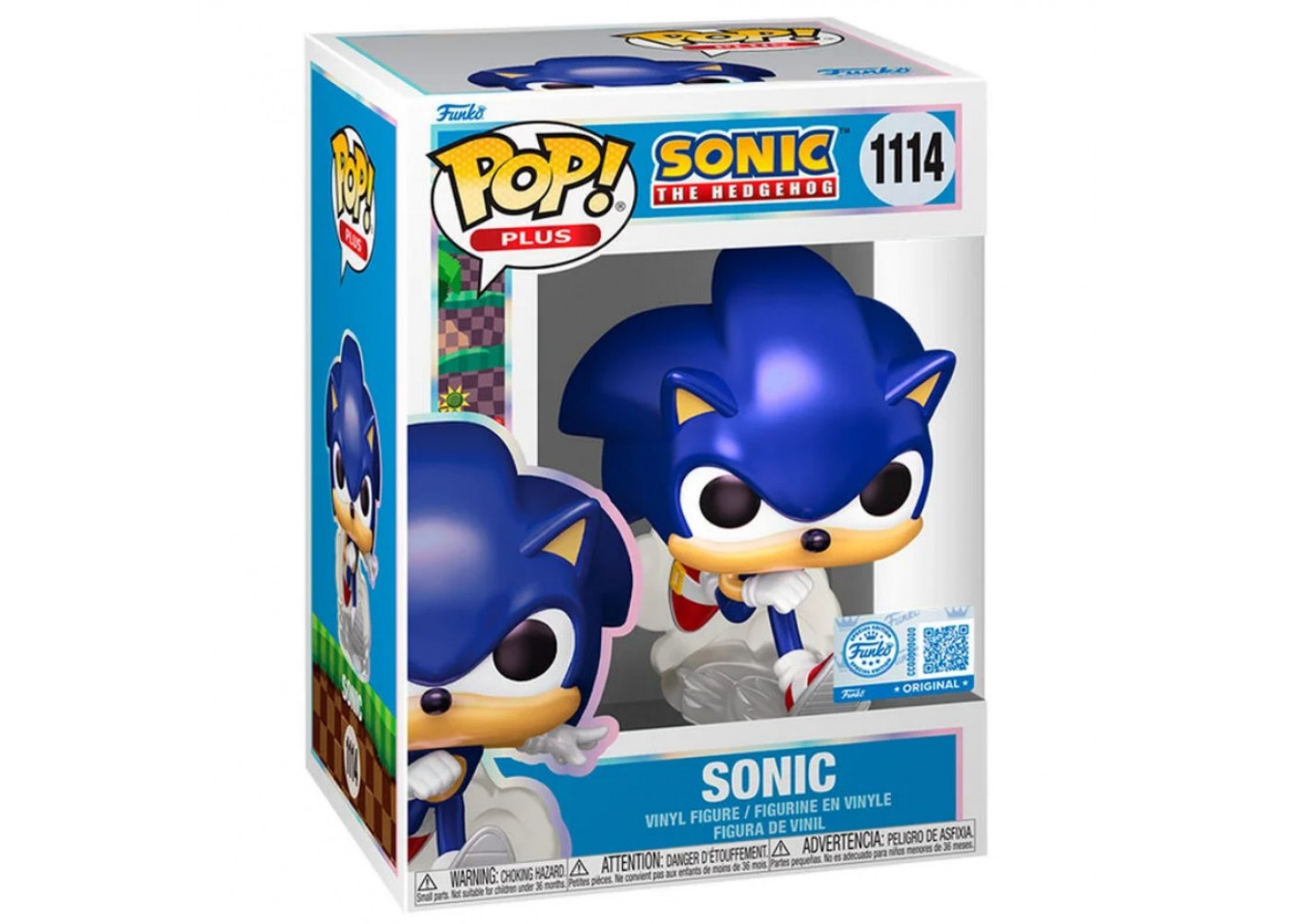 Фигурка Фанко Ёж Соник №1114 Sonic The Hedgehog Sonic Funko 87228