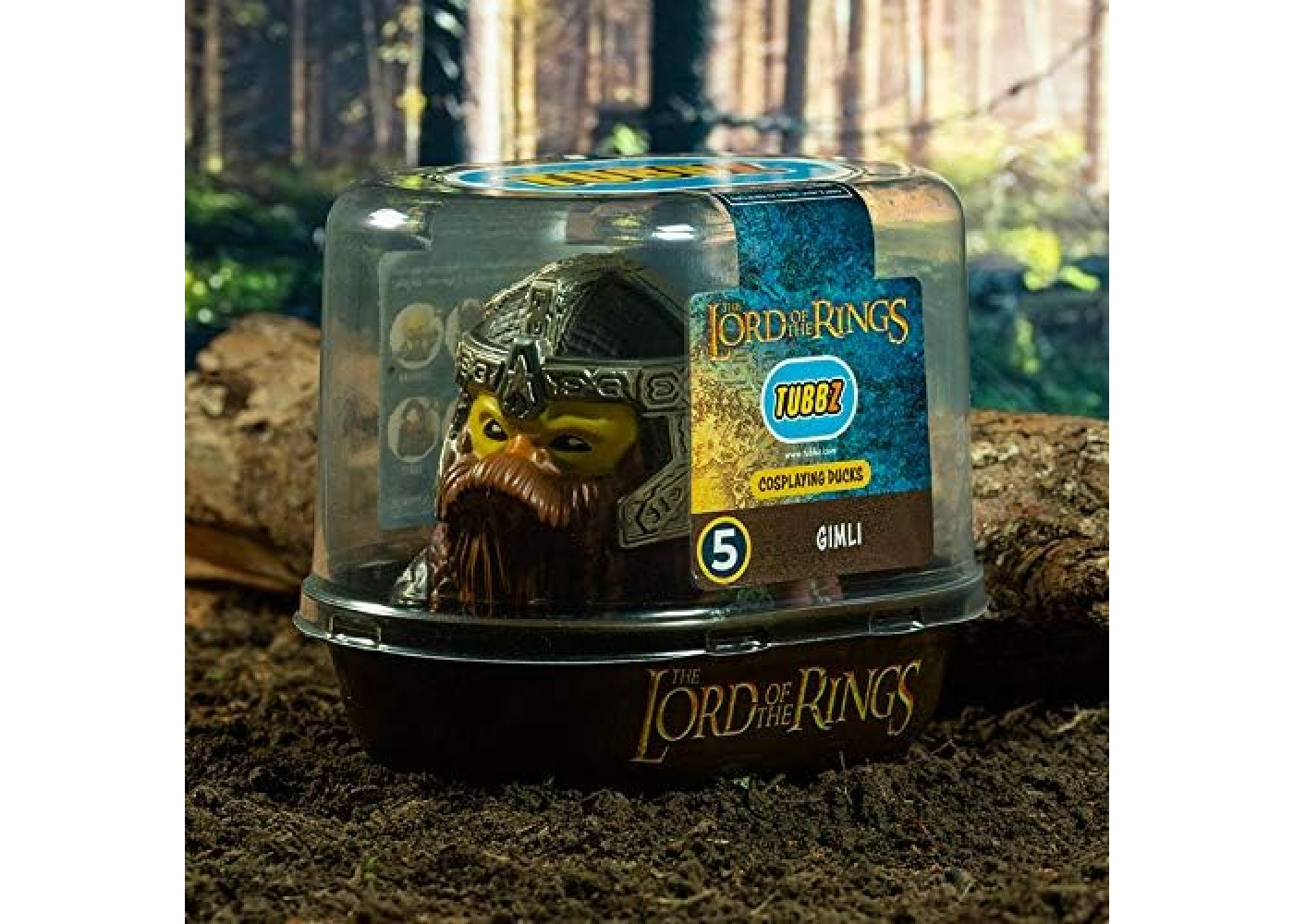 Фігурка Качка Гімлі Володар Перстень The Lord of The Rings: Gimli Cosplaying Rubber Duck TUBBZ 424918