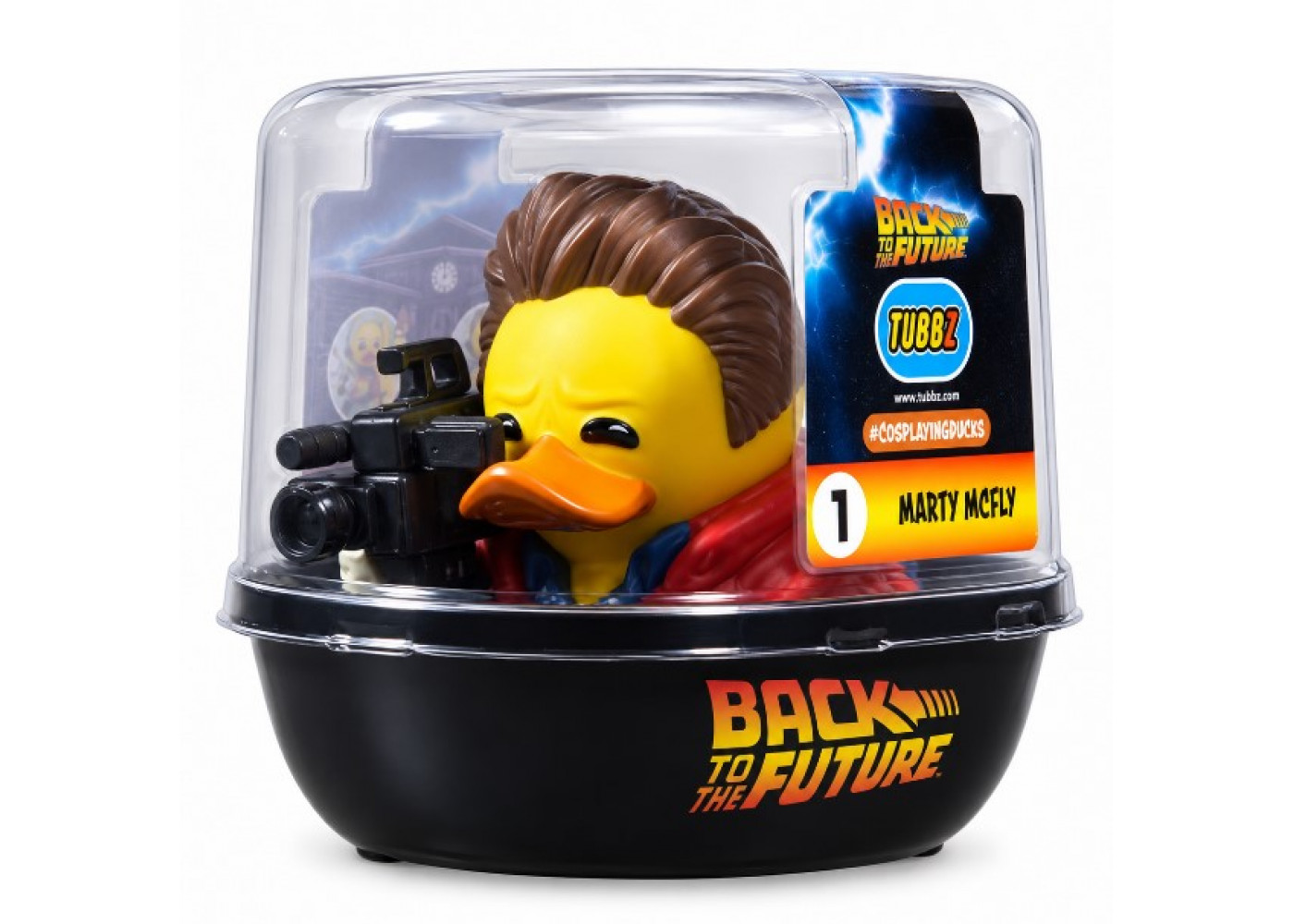 Фігурка Качка Марті МакФлай Назад до Майбутнього Back to The Future Marty McFly Rubber Duck TUBBZ 42491