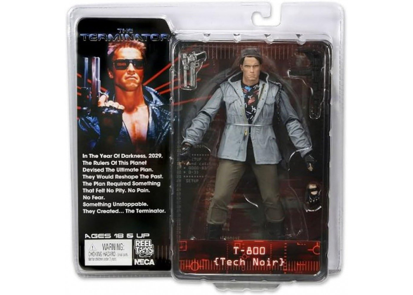 Фігурка Термінатор 18 см Т-800 Terminator Tech Noir 51911
