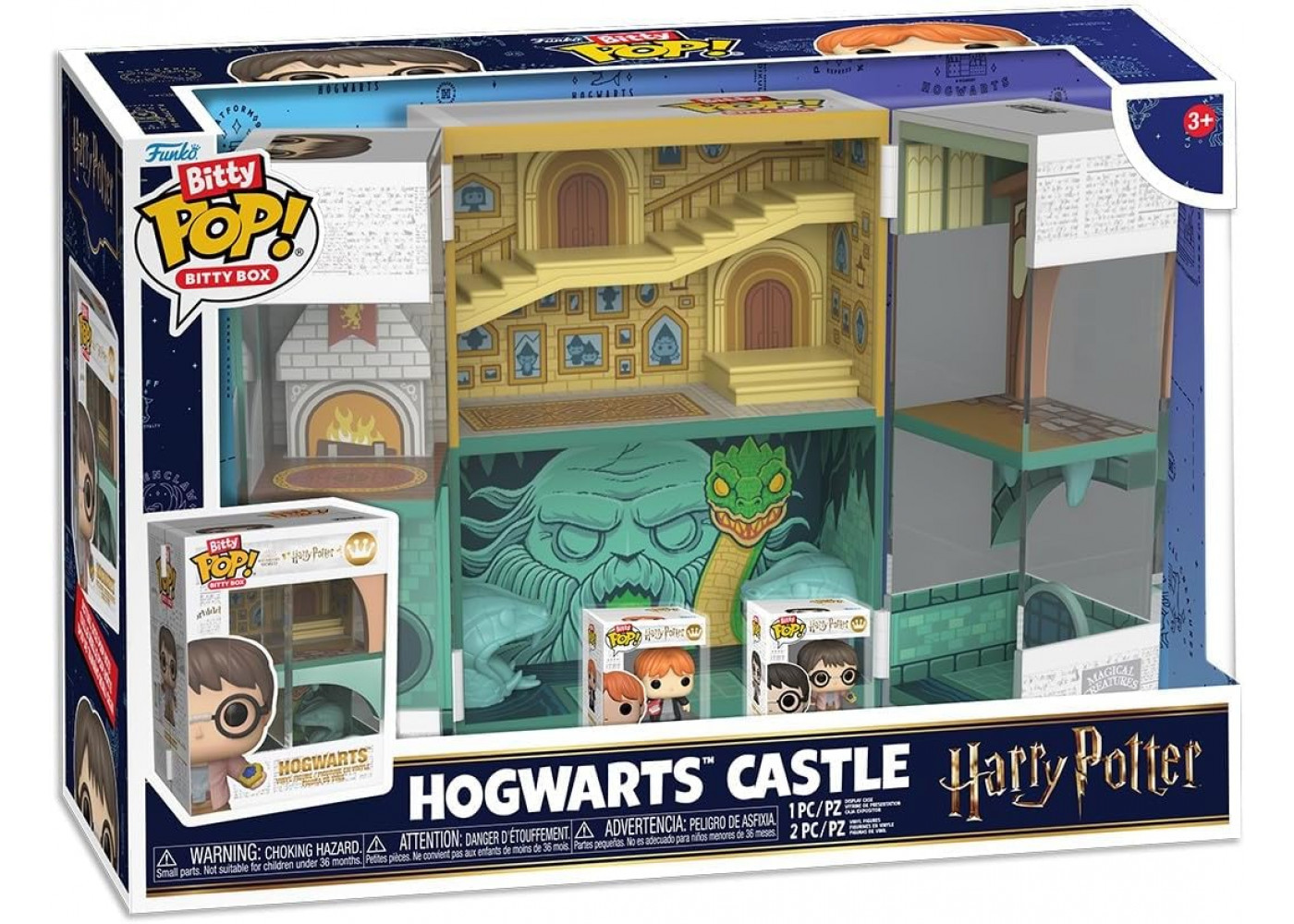 Фігурки Фанко Бітті Гаррі Поттер Замок Гогвортс Harry Potter Hogwarts Castle Bitty Pop Boxes Funko 85533