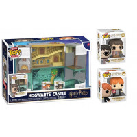 Фігурки Фанко Бітті Гаррі Поттер Замок Гогвортс Harry Potter Hogwarts Castle Bitty Pop Boxes Funko 85533