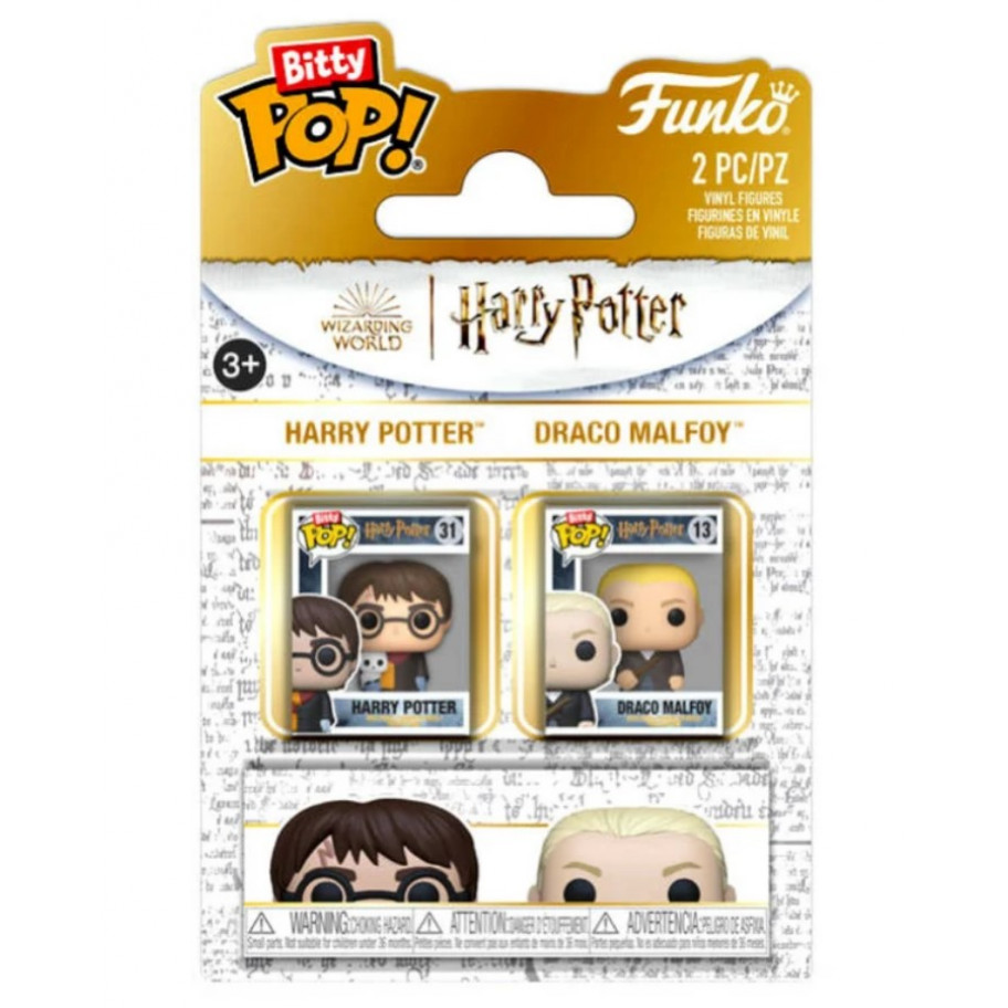Фигурки Фанко Битти Гарри Поттер и Драко Малфой Harry Potter and Draco Malfoy Bitty Pop Funko 88916