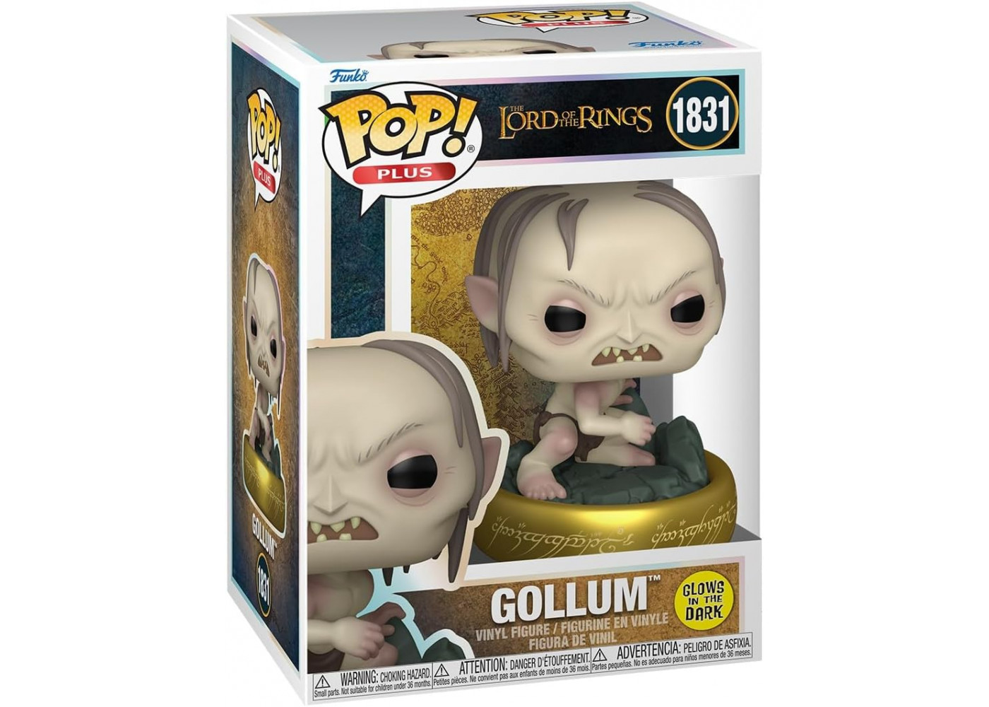 Фигурка Фанко Голлум Властелин Колец №1831 Gollum Lord of the Rings Glow in The Dark Funko 86429
