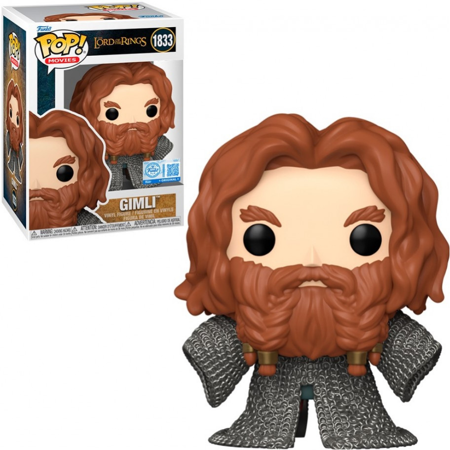 Фігурка Фанко Гімлі Володар Перснів №1833 Gimli Lord of the Rings Funko 87140
