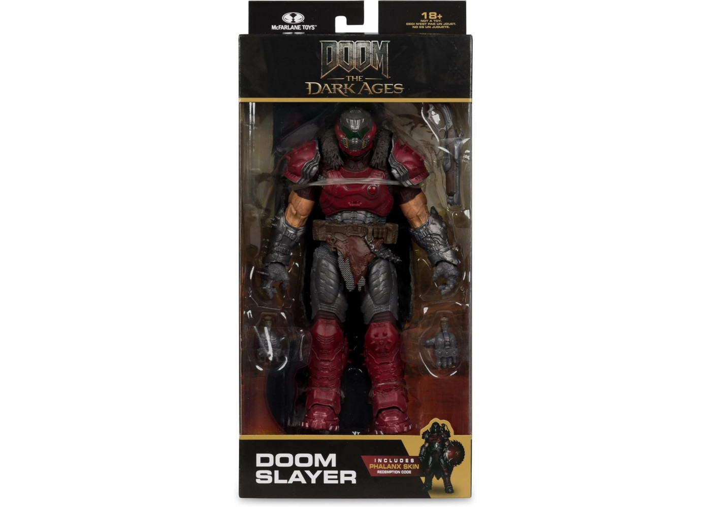 Фигурка Палача в Облике Фаланги Slayer Phalanx Skin The Dark Ages Doom McFarlane 11149