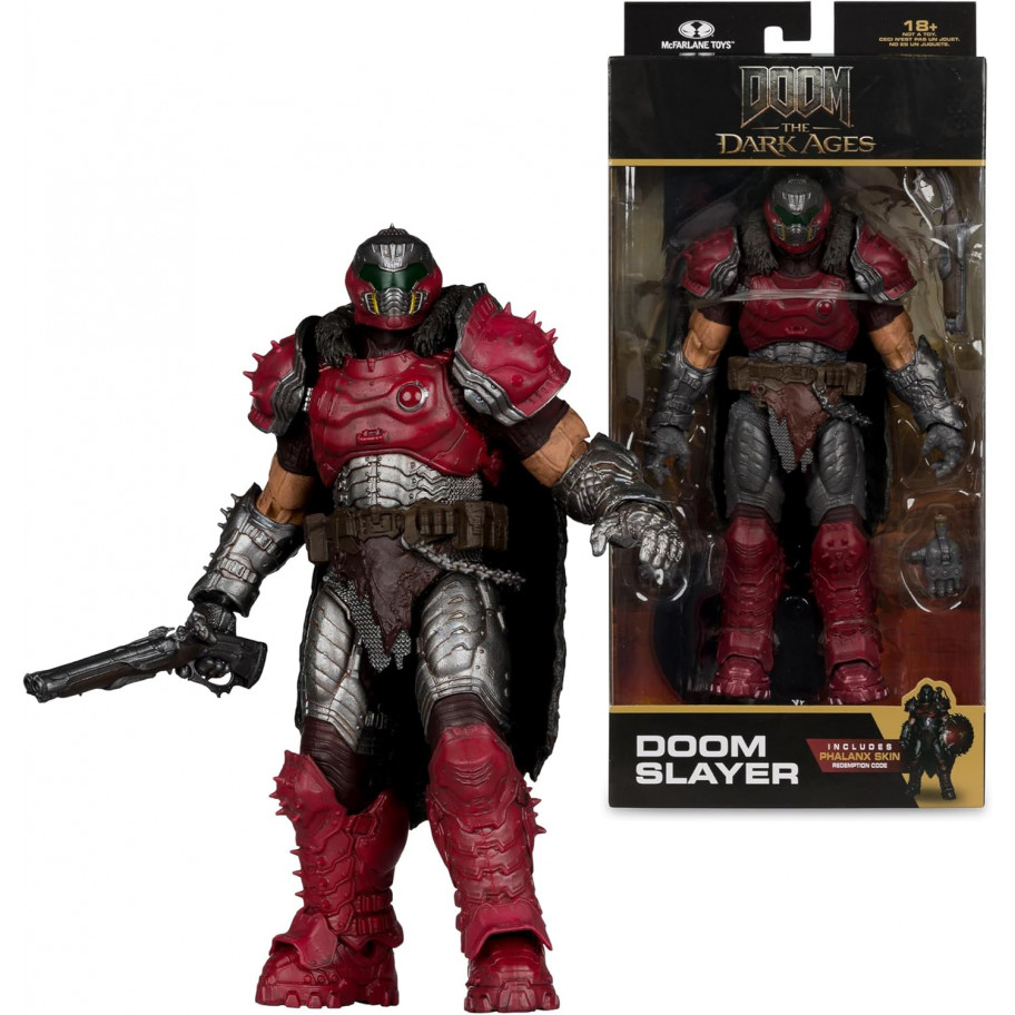 Фигурка Палача в Облике Фаланги Slayer Phalanx Skin The Dark Ages Doom McFarlane 11149
