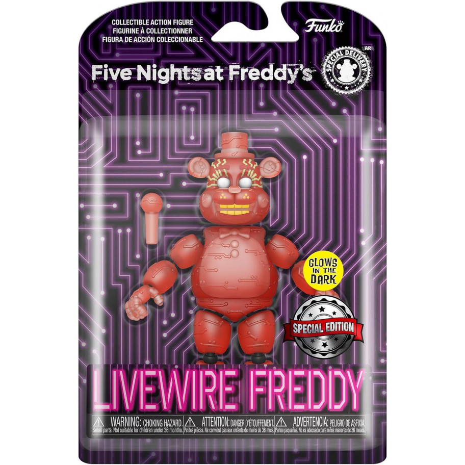 Фігурка Фанко Фредді Світиться П'ять ночей з Фредді Livewire Freddy Funko 59682