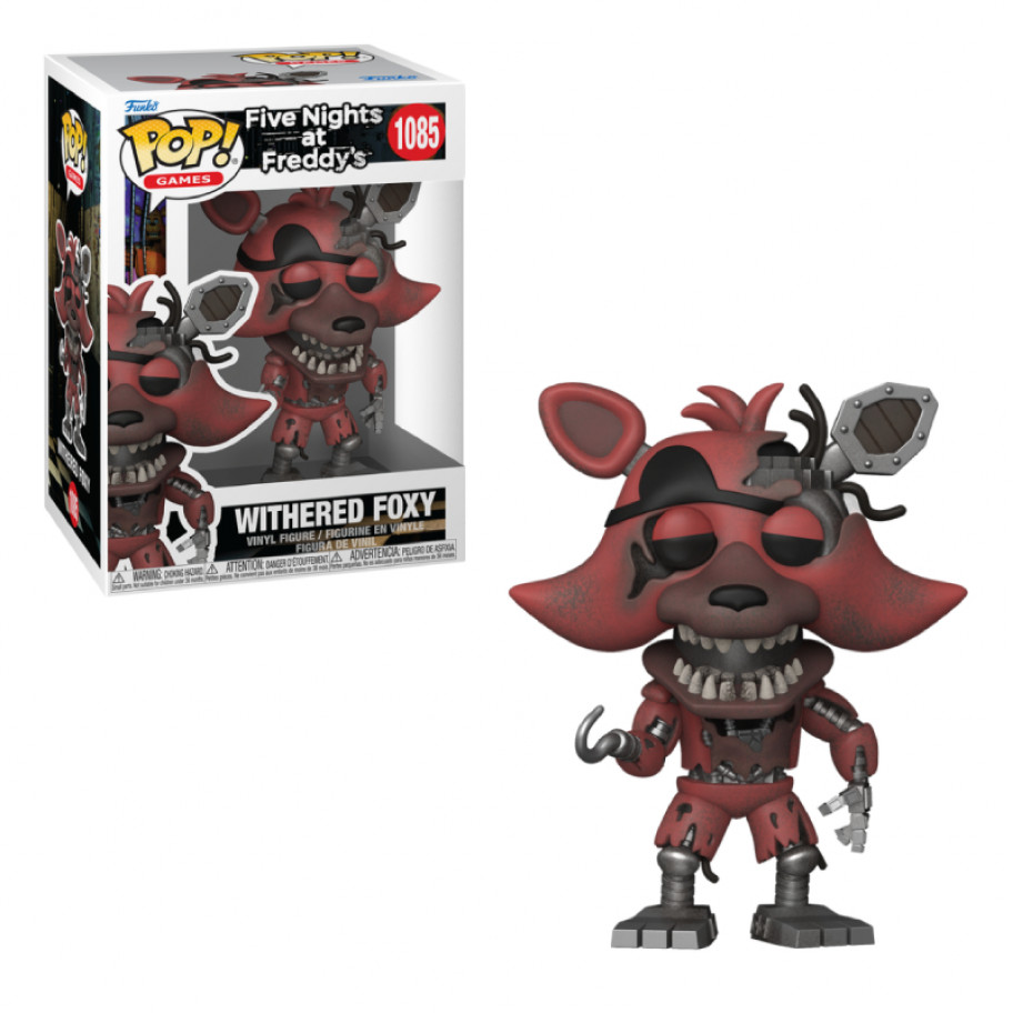 Фигурка Фанко Пять ночей с Фредди Увядший Фокси №1085 Five Nights at Freddy's Withered Foxy Funko 83866