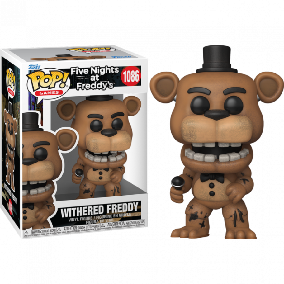 Фигурка Фанко Пять ночей с Фредди №1086 Five Nights at Freddy's Withered Freddy Funko 83867