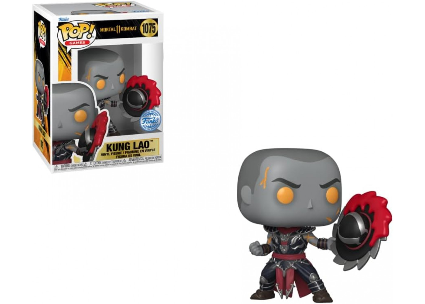 Фігурка Фанко Кунг Лао Мортал Комбат №1075 Mortal Kombat 11 Kung Lao Funko 84976