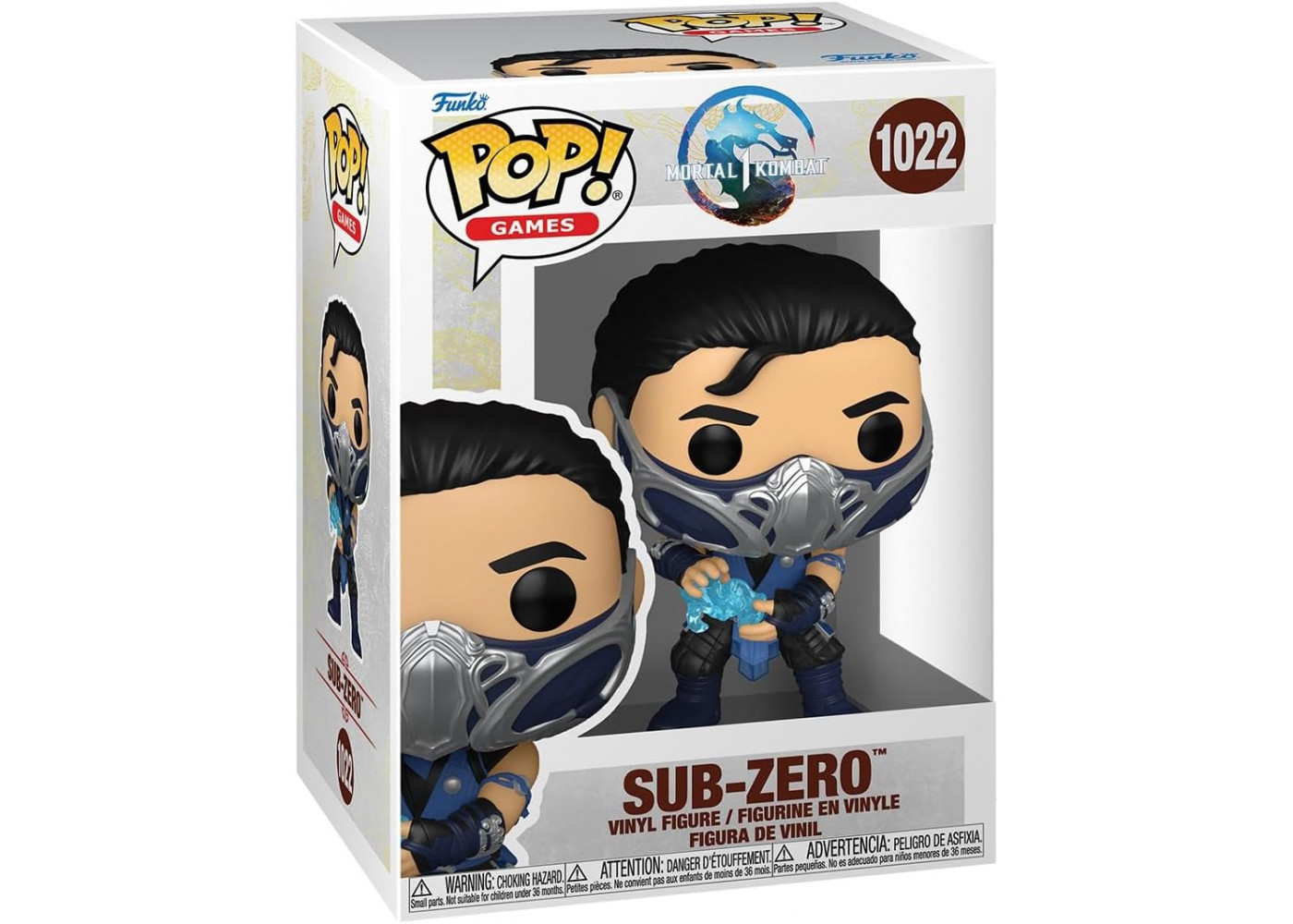 Фігурка Фанко Саб Зіро Мортал Комбат №1022 Mortal Kombat 1 Sub Zero Funko 80275