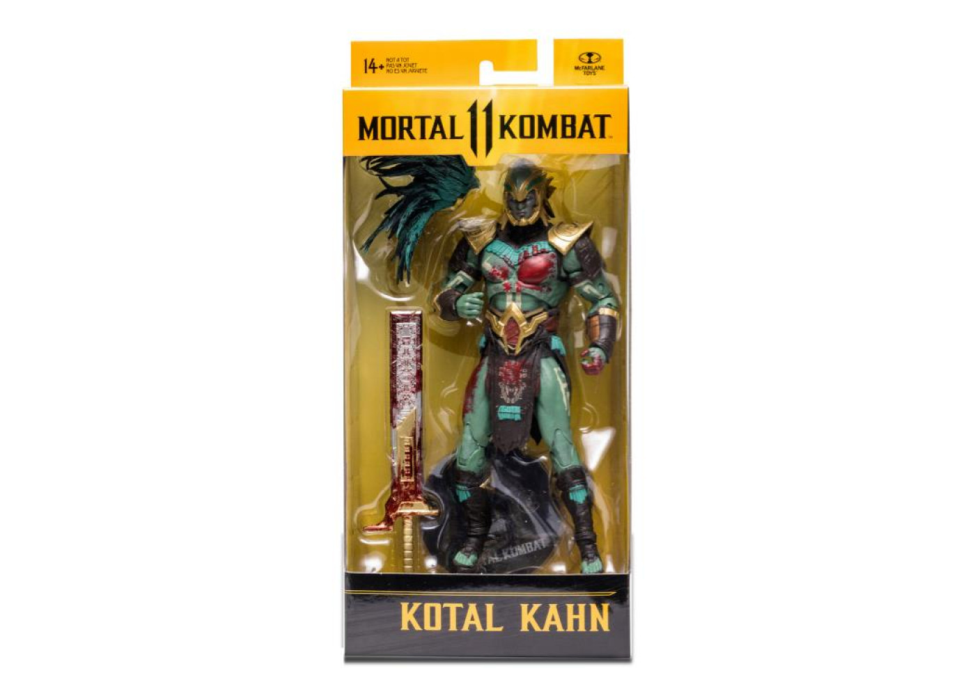 Фигурка Мортал Комбат Коталь Кан Кровавый Mortal Kombat XI Kotal Kahn Bloody McFarlane 11059