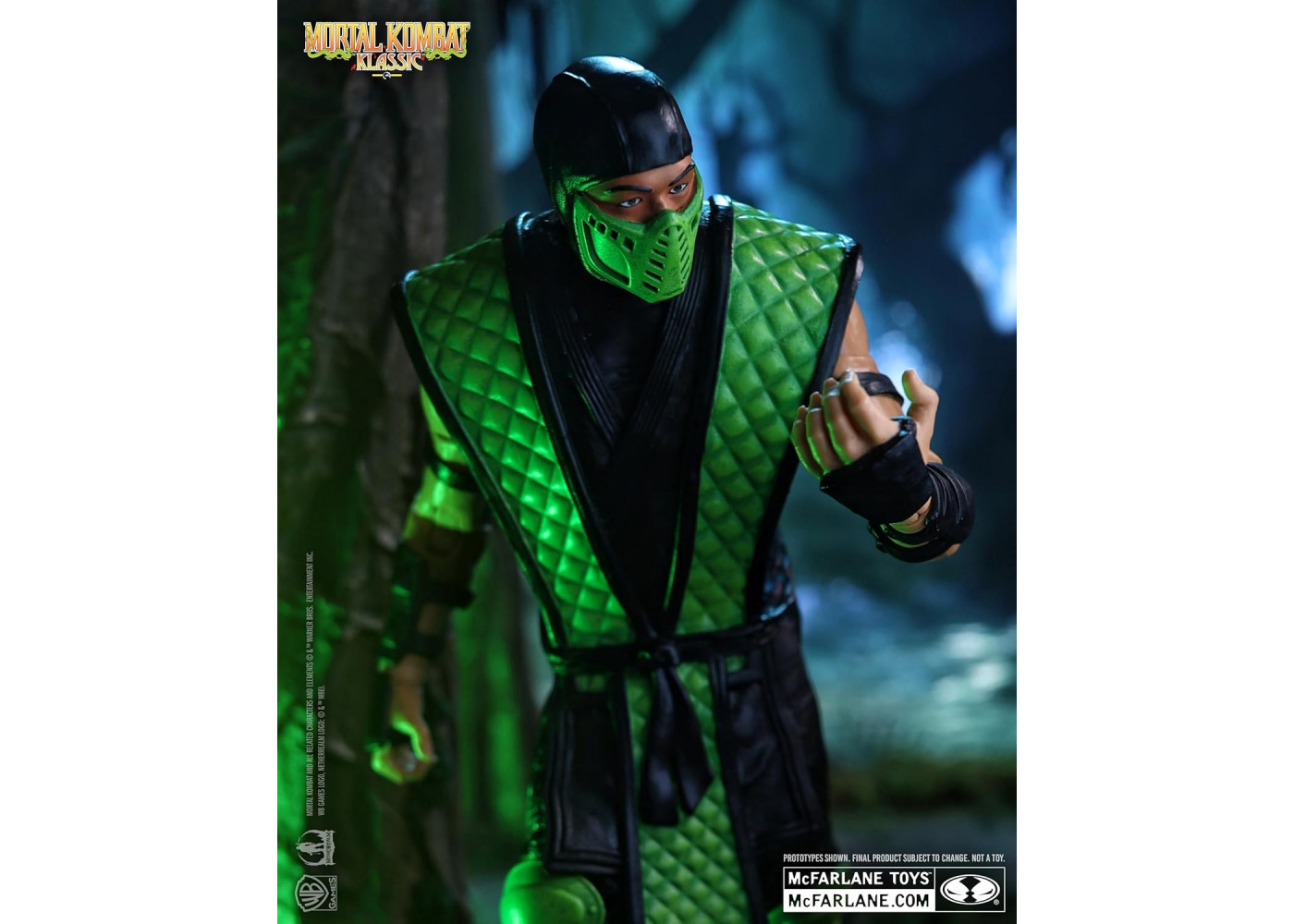 Фигурка Рептилии Мортал Комбат Reptile Mortal Kombat Klassic McFarlane 11808