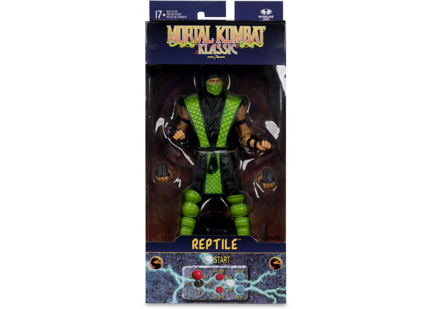 Фигурка Рептилии Мортал Комбат Reptile Mortal Kombat Klassic McFarlane 11808