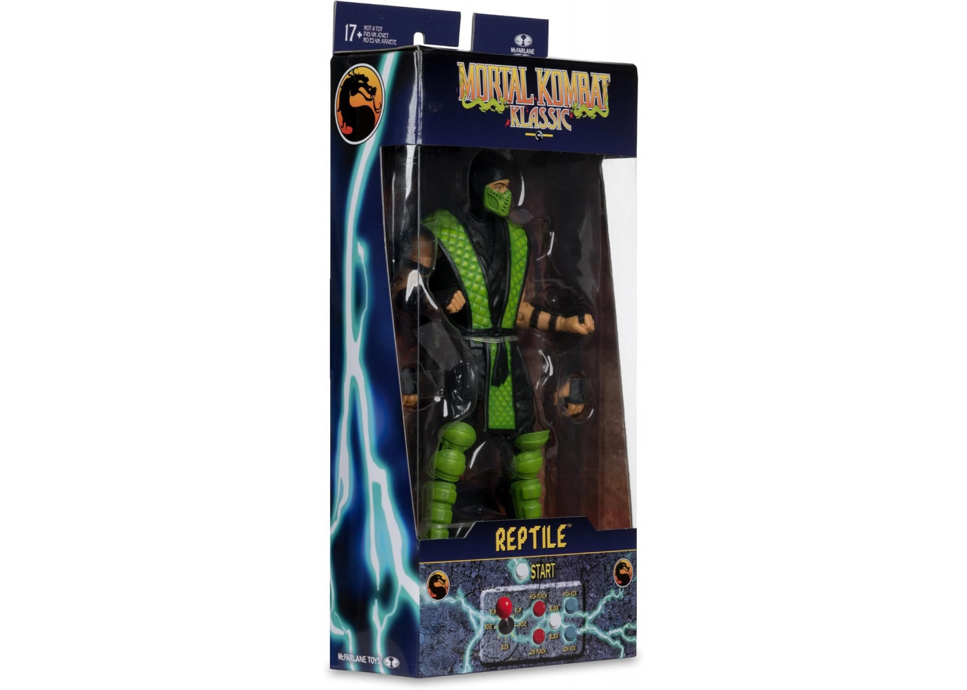 Фигурка Рептилии Мортал Комбат Reptile Mortal Kombat Klassic McFarlane 11808