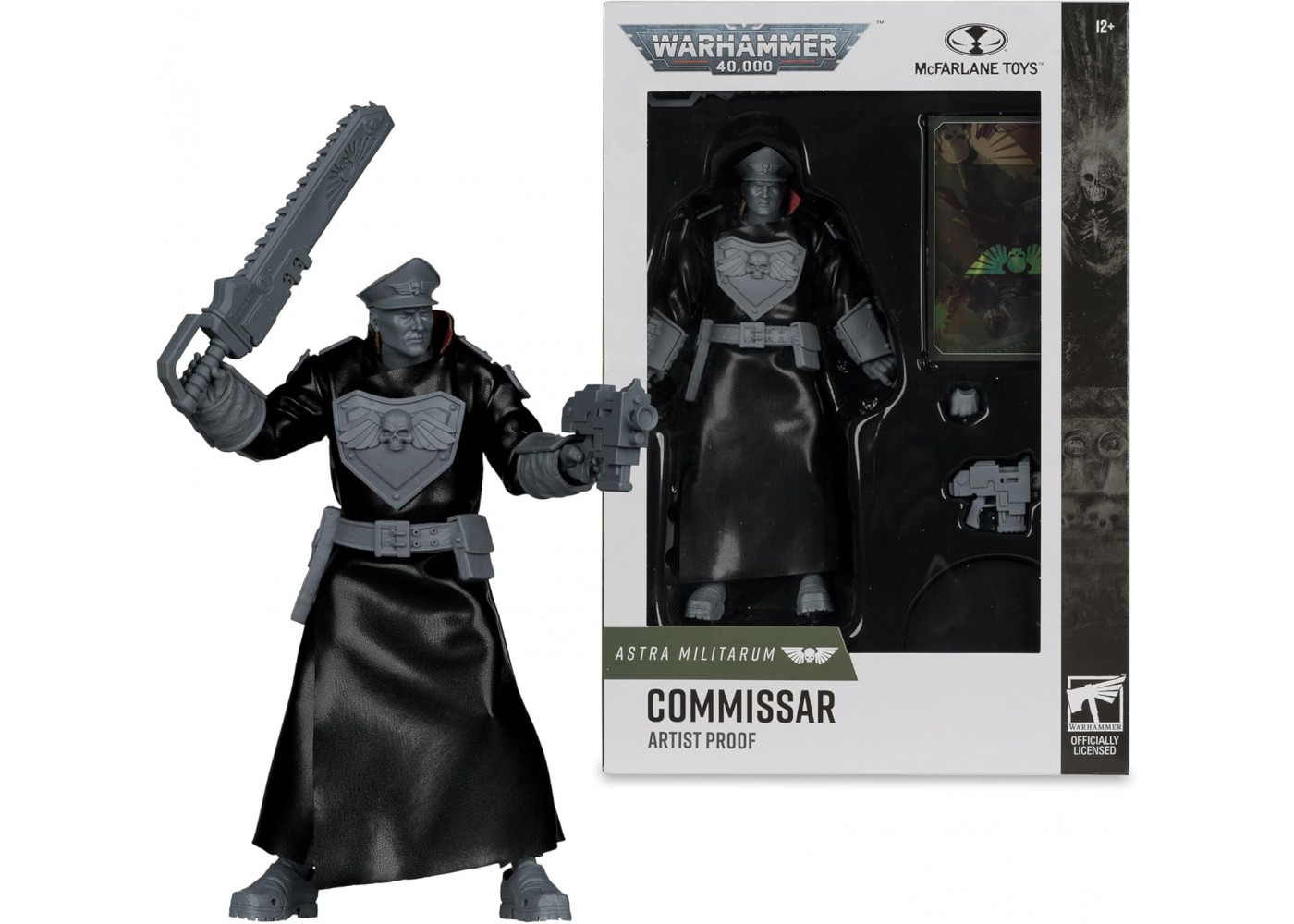 Фігурка Вархаммер 40000 Комісар Астра Мілітарум 18 см Warhammer Commissar Astra Militarum McFarlane 10902