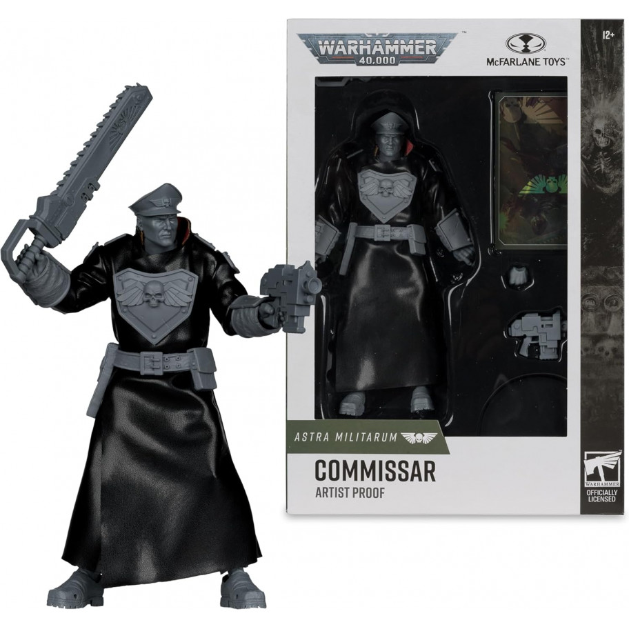 Фігурка Вархаммер 40000 Комісар Астра Мілітарум 18 см Warhammer Commissar Astra Militarum McFarlane 10902
