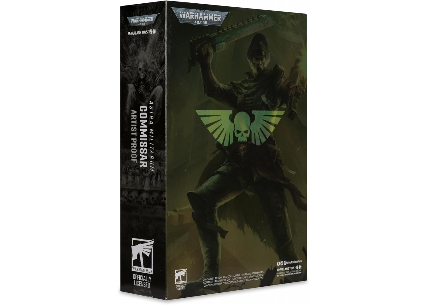 Фігурка Вархаммер 40000 Комісар Астра Мілітарум 18 см Warhammer Commissar Astra Militarum McFarlane 10902