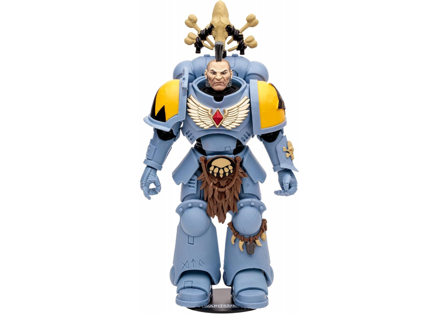 Фигурка Вархаммер Воин Волчьей гвардии Warhammer Space Wolves Wolf Guard McFarlane 10932