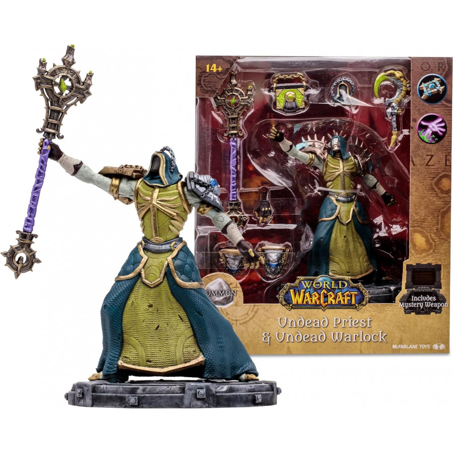 Фигурка Варкрафт Нежить Жрец-Чернокнижник World of Warcraft Undead: Priest/Warlock (Common) McFarlane 16674
