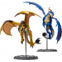 Фигурка 2 шт Драконы Варкрафт World of Warcraft Bronze Proto-Drake and Blue Highland Drake McFarlane 16696