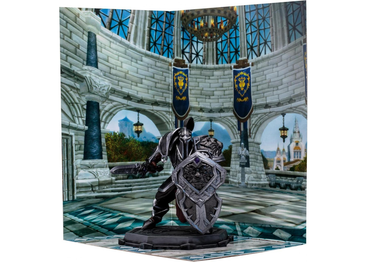 Фигурка Варкрафт Человек Воин-Паладин World of Warcraft Human: Warrior/Paladin (Epic) McFarlane B16688