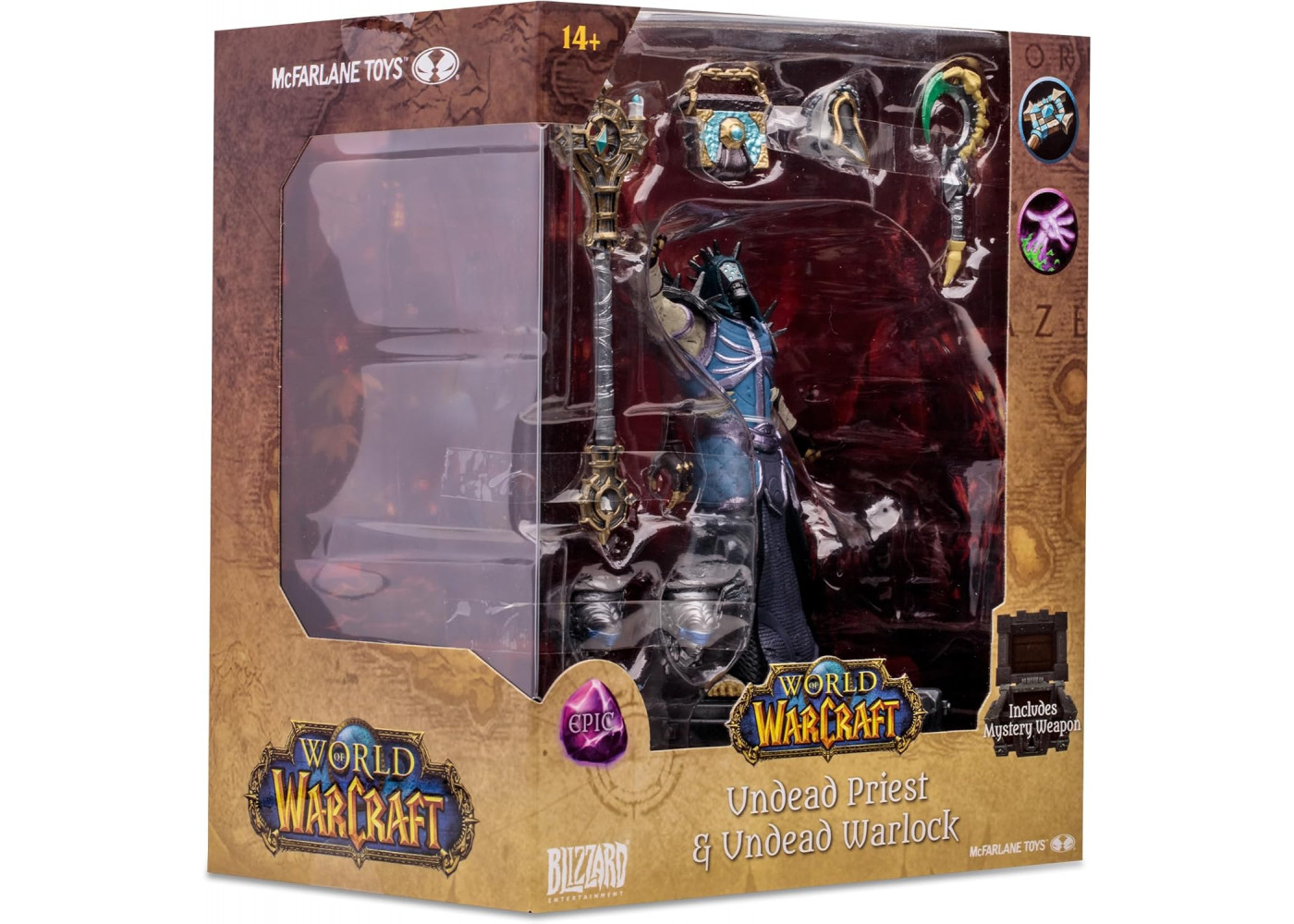 Фігурка Варкрафт Нежити Жрець-Чернокнижник World of Warcraft Undead: Priest/Warlock ( Epic) McFarlane 16692