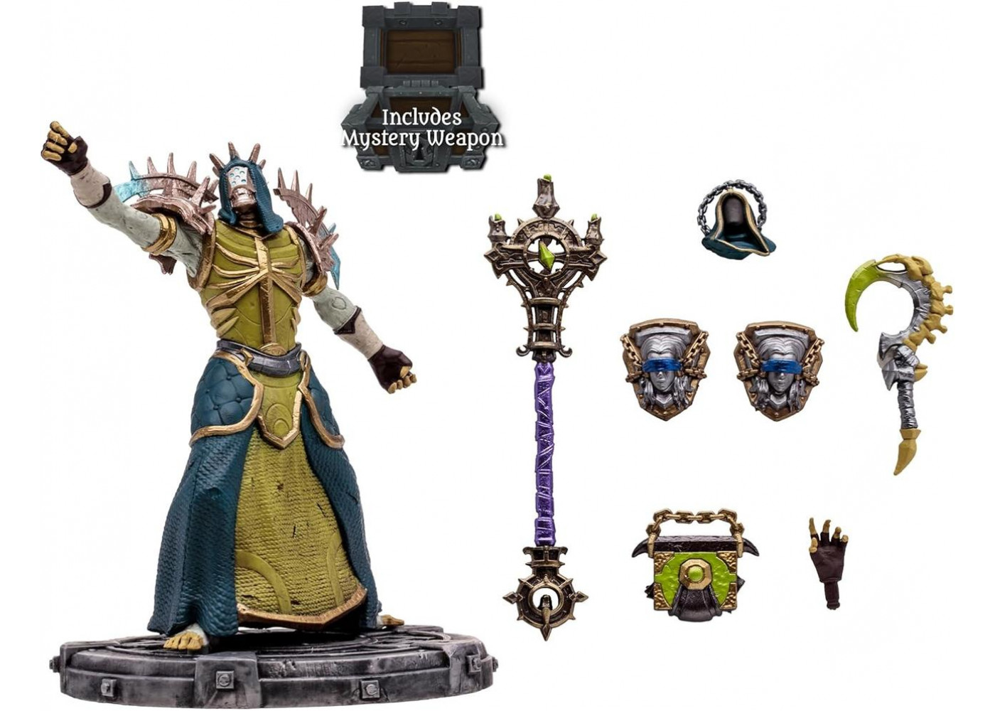 Фігурка Варкрафт Нежить Жрець-Чорнокнижник World of Warcraft Undead: Priest/Warlock (Common) McFarlane B16674