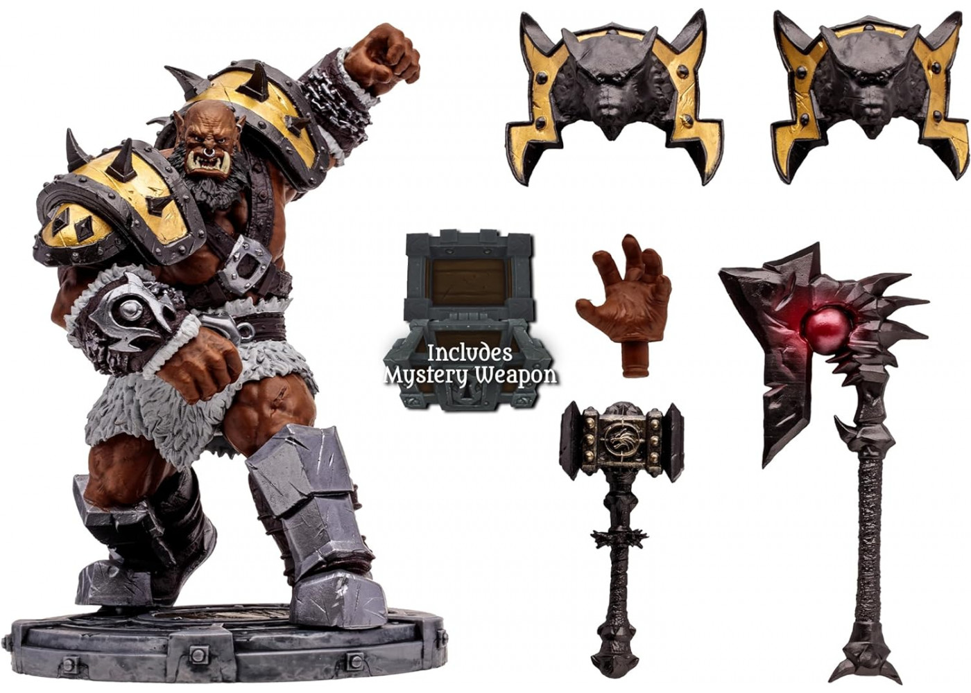 Фігурка Варкрафт Орк Воїн-Шаман World of Warcraft Orc: Shaman/Warrior (Epic) McFarlane 16683