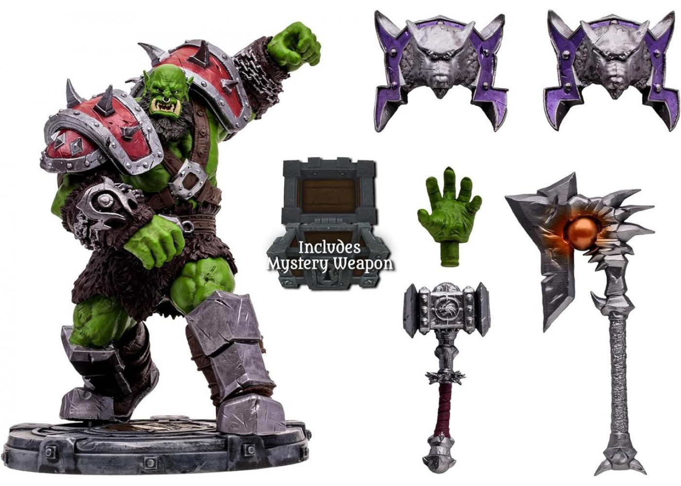 Фігурка Варкрафт Орк Воїн-Шаман World of Warcraft Orc: Shaman/Warrior (Common) McFarlane B16671