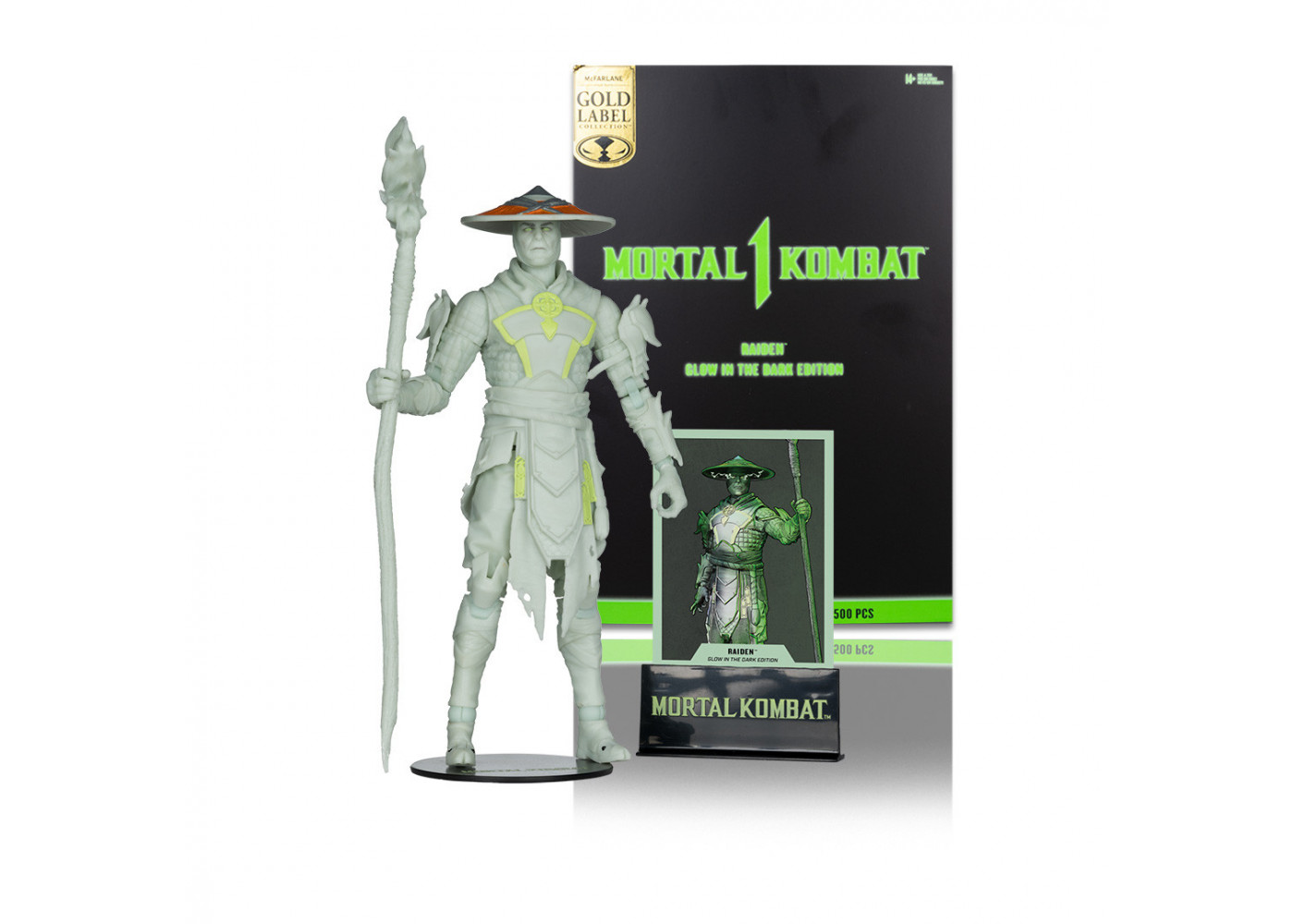 Фигурка Райден Мортал Комбат Светящаяся в Темноте Mortal Kombat Raiden Glow In The Dark McFarlane 11096