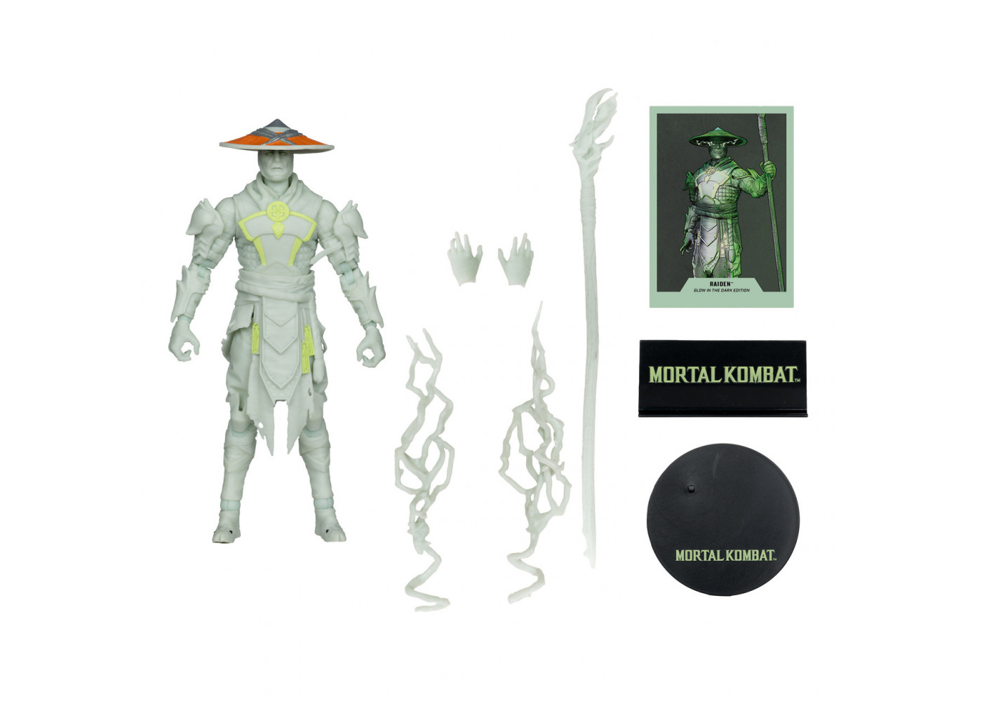 Фигурка Райден Мортал Комбат Светящаяся в Темноте Mortal Kombat Raiden Glow In The Dark McFarlane 11096