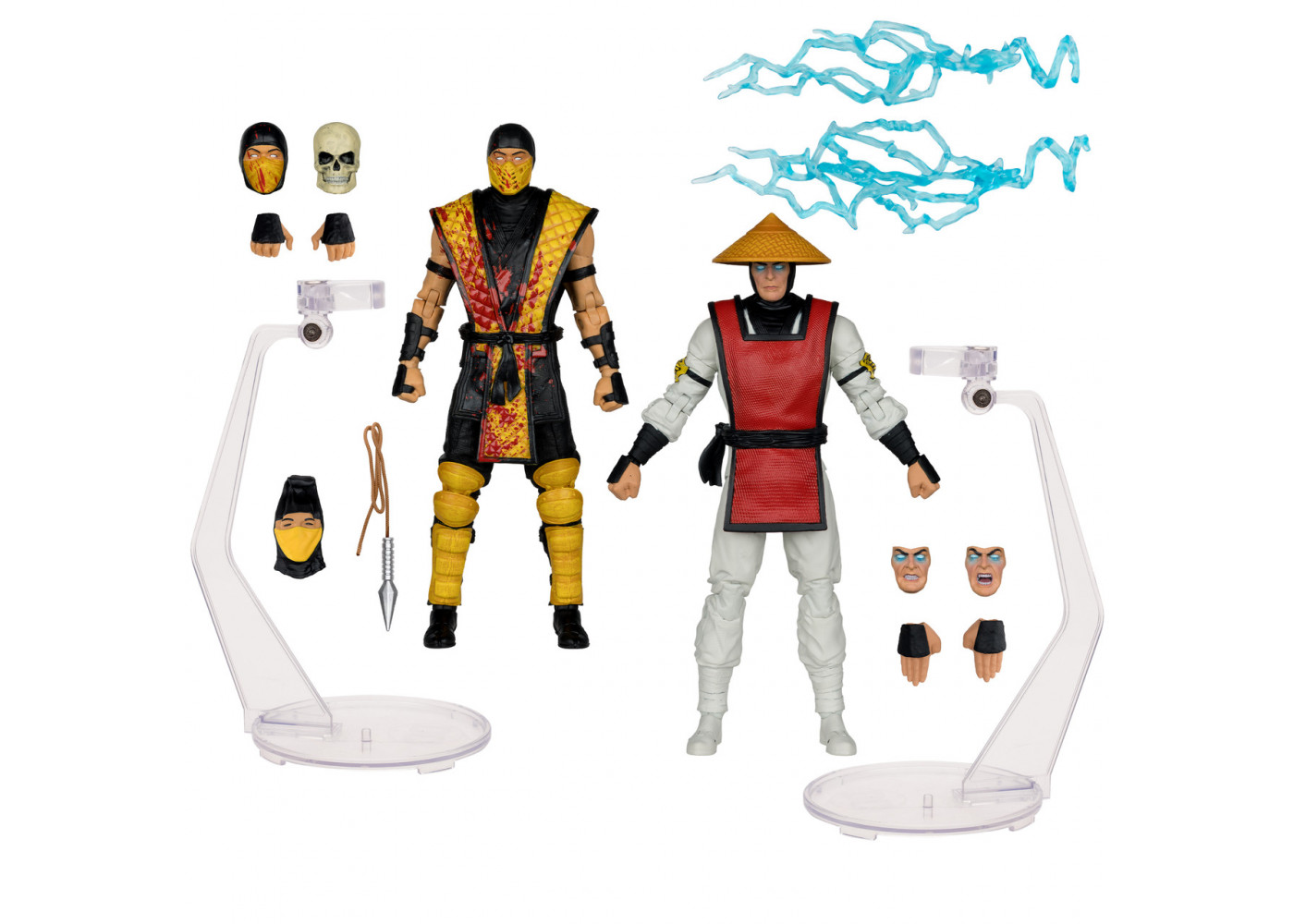 Фигурки Скорпион и Райден Мортал Комбат Mortal Kombat Scorpion and Raiden McFarlane 11857