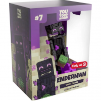 Фигурка Майнкрафт Эндермен Minecraft Youtooz Minecraft Enderman Mattel 78179