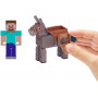 Набор игрушек Майнкрафт Стив и Осёл Minecraft Steve and Donkey Mattel JCN54
