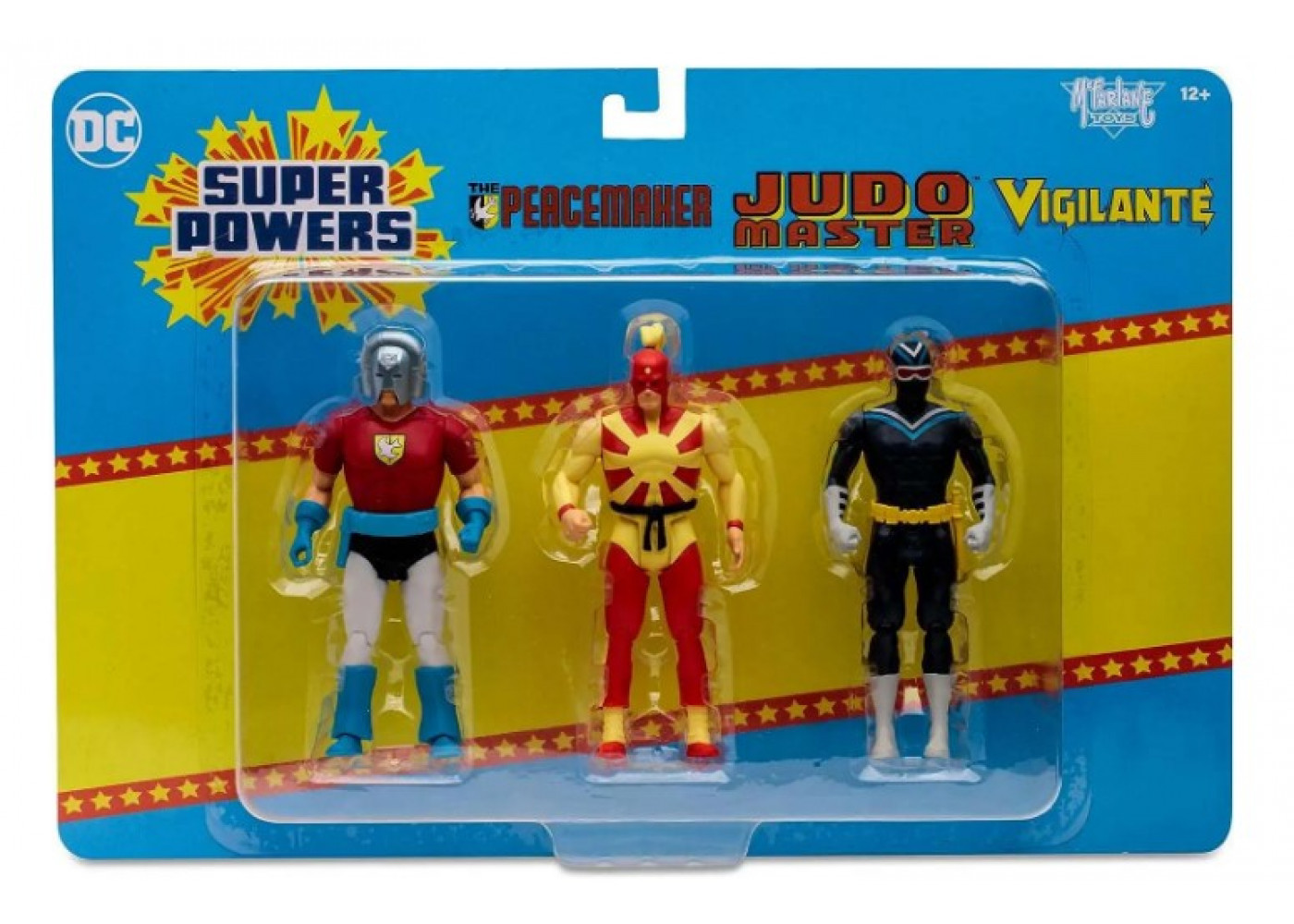 Набор Фигурок 12 см DC Миротворец Мастер Дзюдо и Мечник DC Direct Super Powers McFarlane 15811
 Набор Фигурок 12 см DC Миротворец Мастер Дзюдо и Мечник DC Direct Super Powers McFarlane 15811