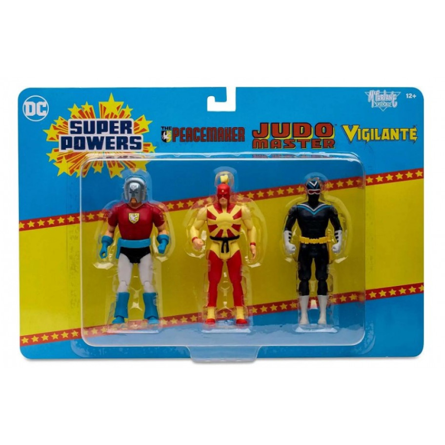 Набор Фигурок 12 см DC Миротворец Мастер Дзюдо и Мечник DC Direct Super Powers McFarlane 15811 Набор Фигурок 12 см DC Миротворец Мастер Дзюдо и Мечник DC Direct Super Powers McFarlane 15811