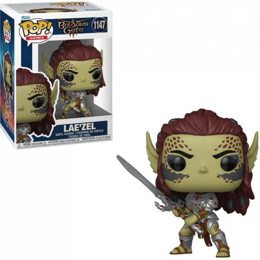 Фигурка Фанко Лаэзель Балдурс Гейт №1147 Baldurs Gate 3 Lae'zel Funko 88348