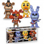 Фигурка Фанко 4 шт Фредди Бонни Чика Фокси Five Nights at Freddy's Freddy Bonnie Chica Foxy Funko 95660