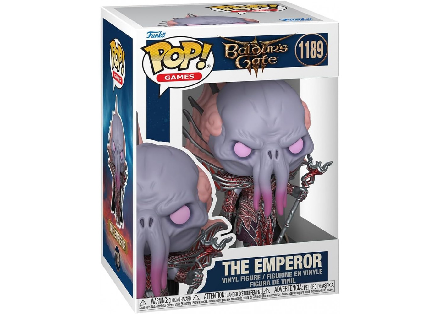 Фигурка Фанко Император Балдурс Гейт №1189 Baldurs Gate 3 Emperor Funko 91595