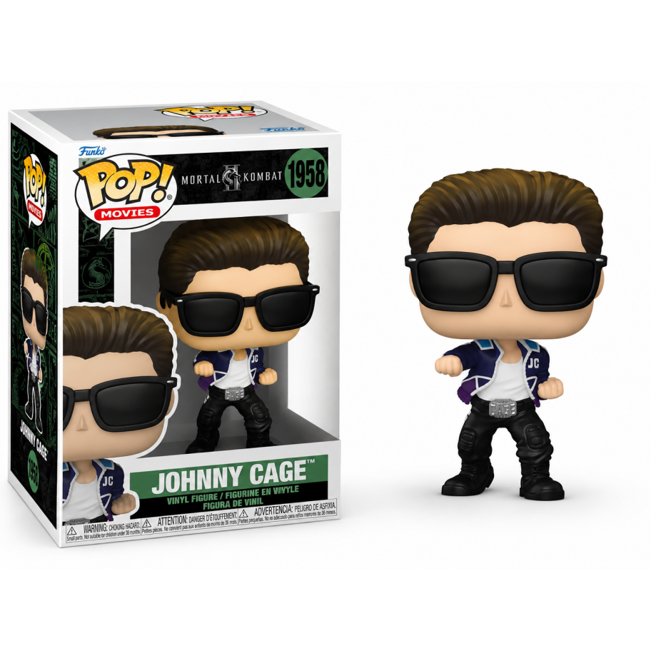 Фігурка Фанко Джонні Кейдж Мортал Комбат №1958 Mortal Kombat Johnny Cage Funko 87073