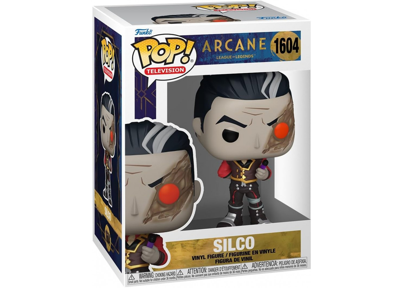 Фігурка Фанко Ліга Легенд Аркейн Сілко №1604 League of Legends Arcane Silco Funko 75650
