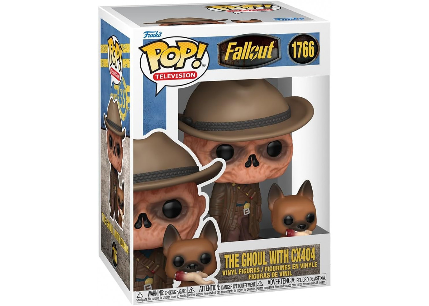Фигурка Фанко Гуль Фоллаут №1766 Fallout The Ghoul With CX404 Funko 86799