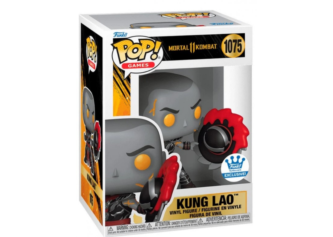 Фигурка Фанко Кунг Лао Мортал Комбат (Уценка) №1075 Mortal Kombat 11 Kung Lao Funko B84976